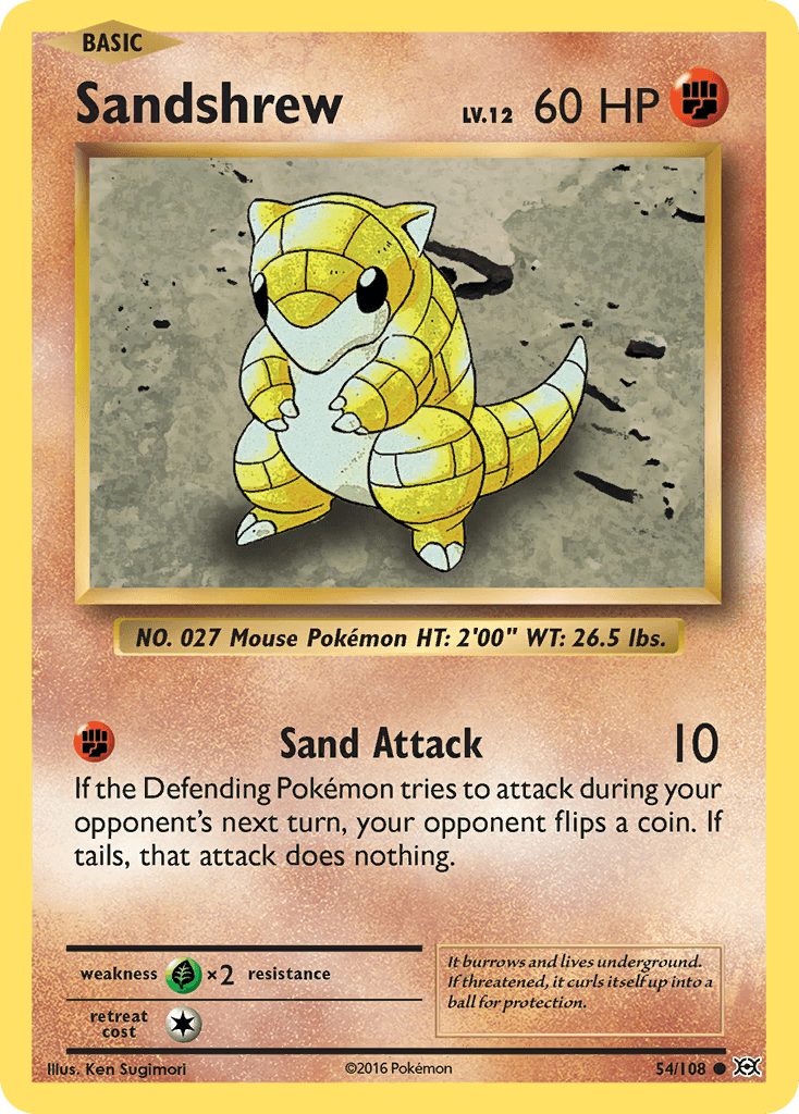 Sandshrew: Evolutions