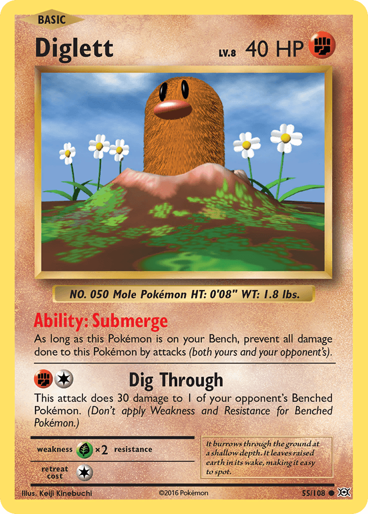 Diglett: Evolutions