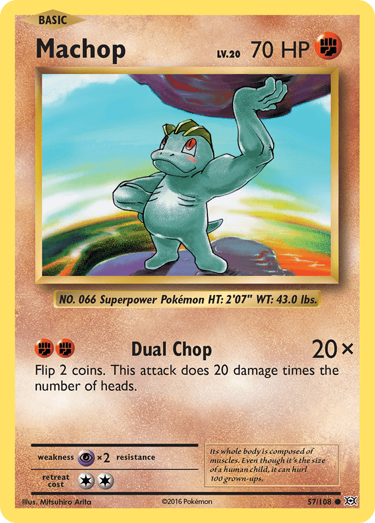 Machop: Evolutions