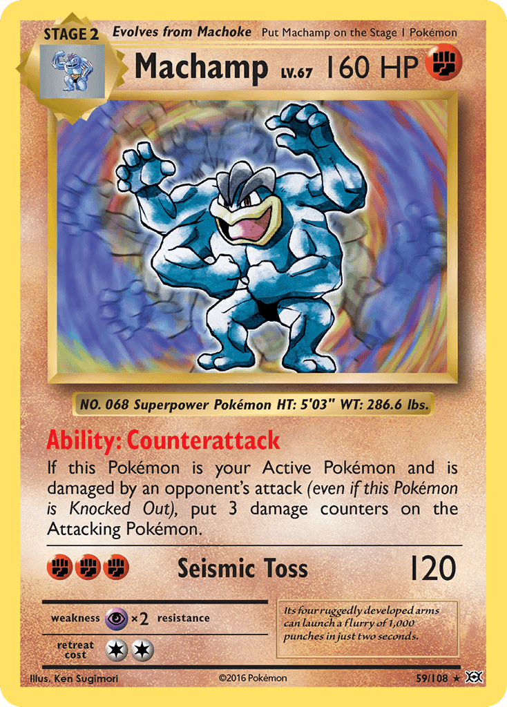 Machamp: Evolutions