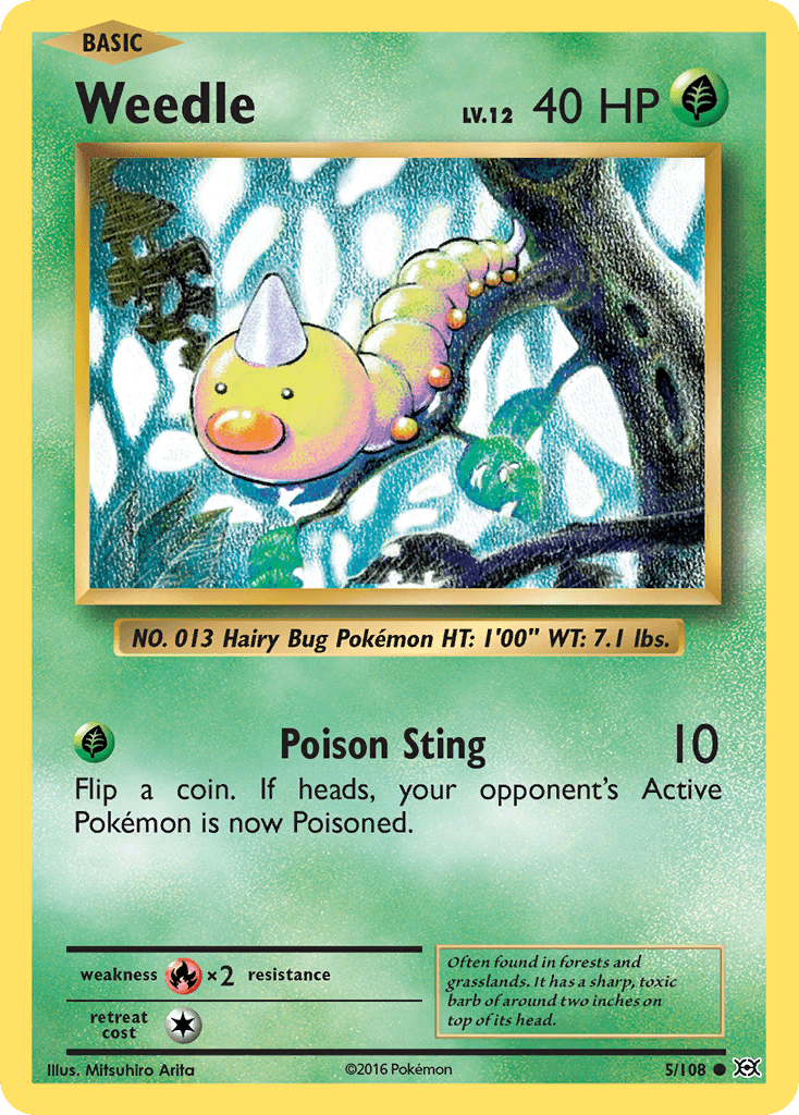 Weedle: Evolutions