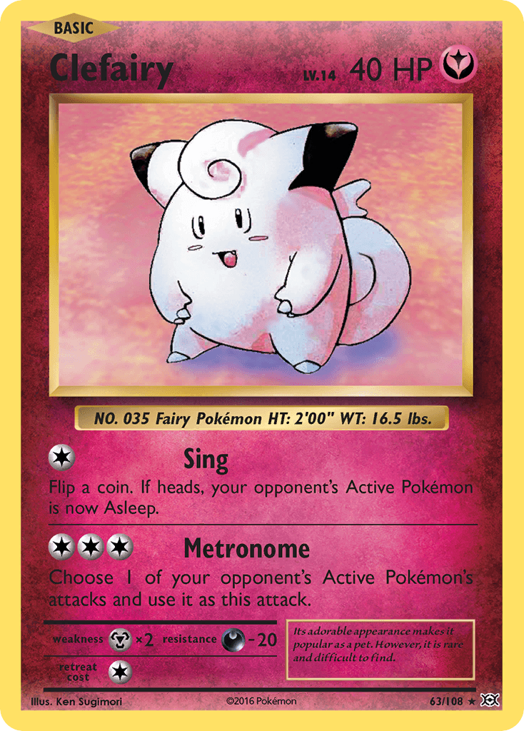 Clefairy: Evolutions