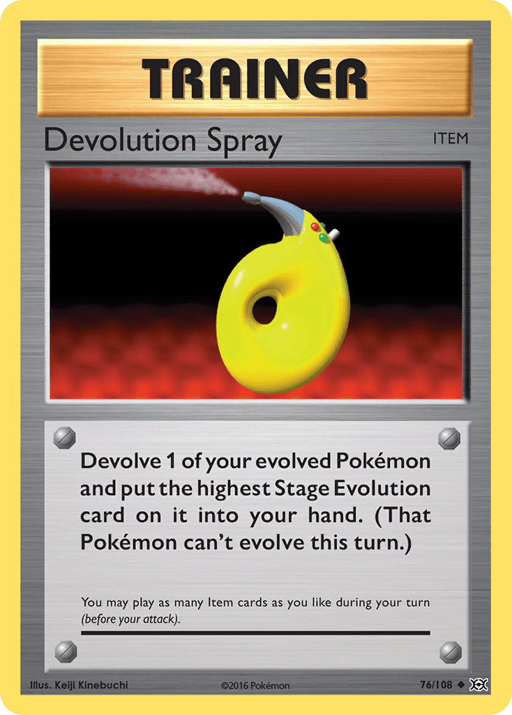 Devolution Spray: Evolutions