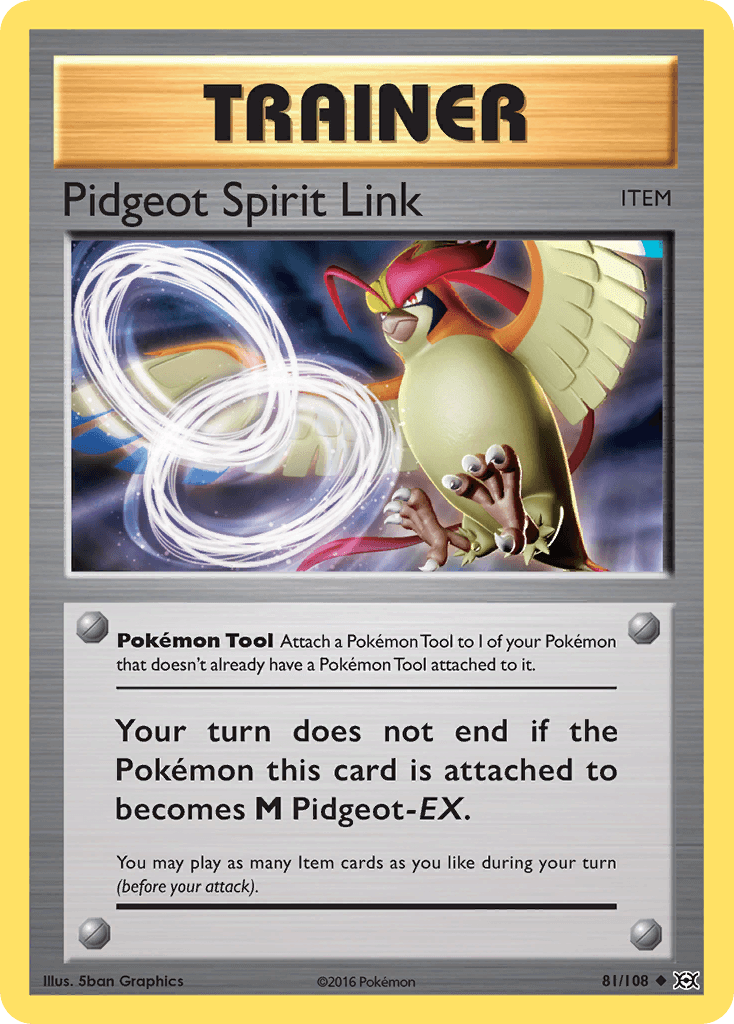Pidgeot Spirit Link: Evolutions