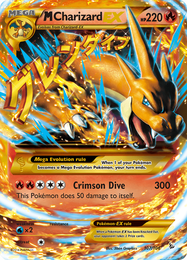 M Charizard-EX: Flashfire