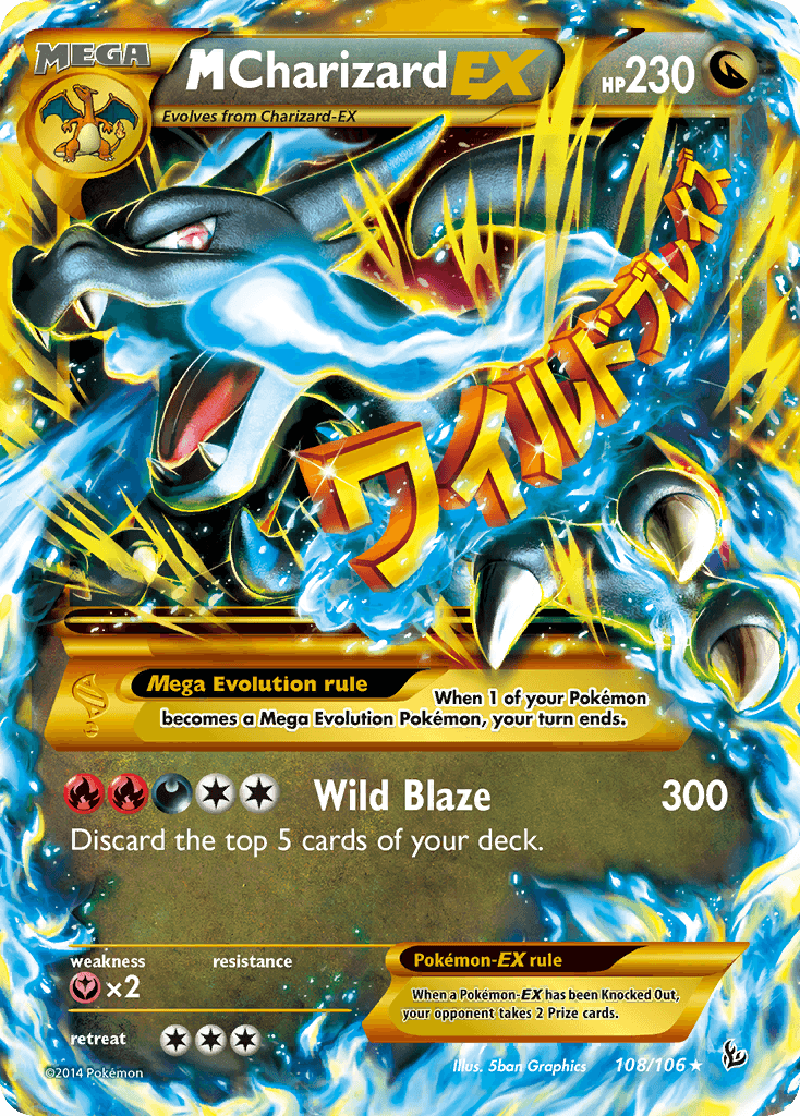 M Charizard-EX: Flashfire