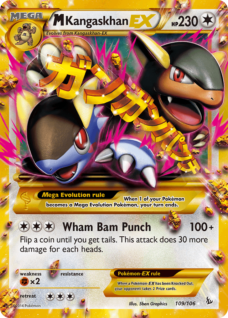 M Kangaskhan-EX: Flashfire