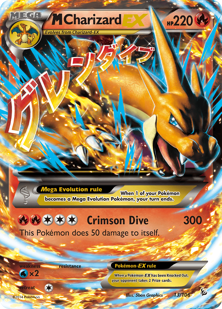 M Charizard-EX: Flashfire