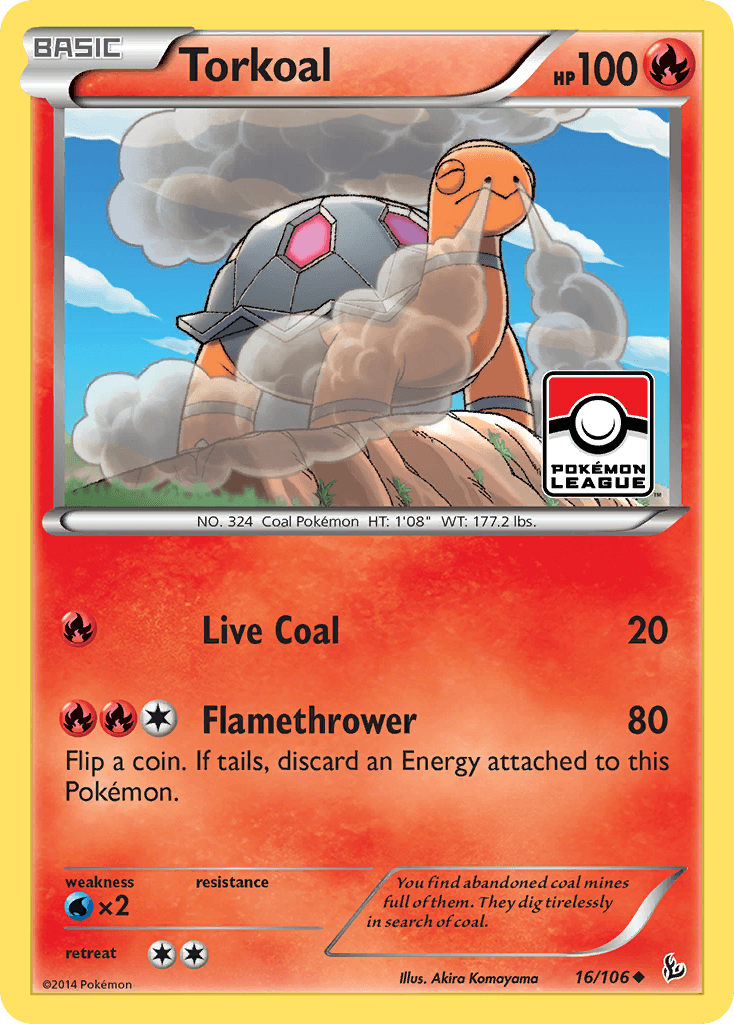 Torkoal: Flashfire