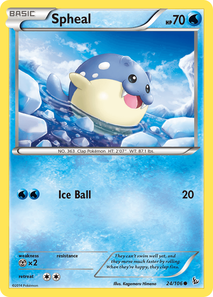 Spheal: Flashfire