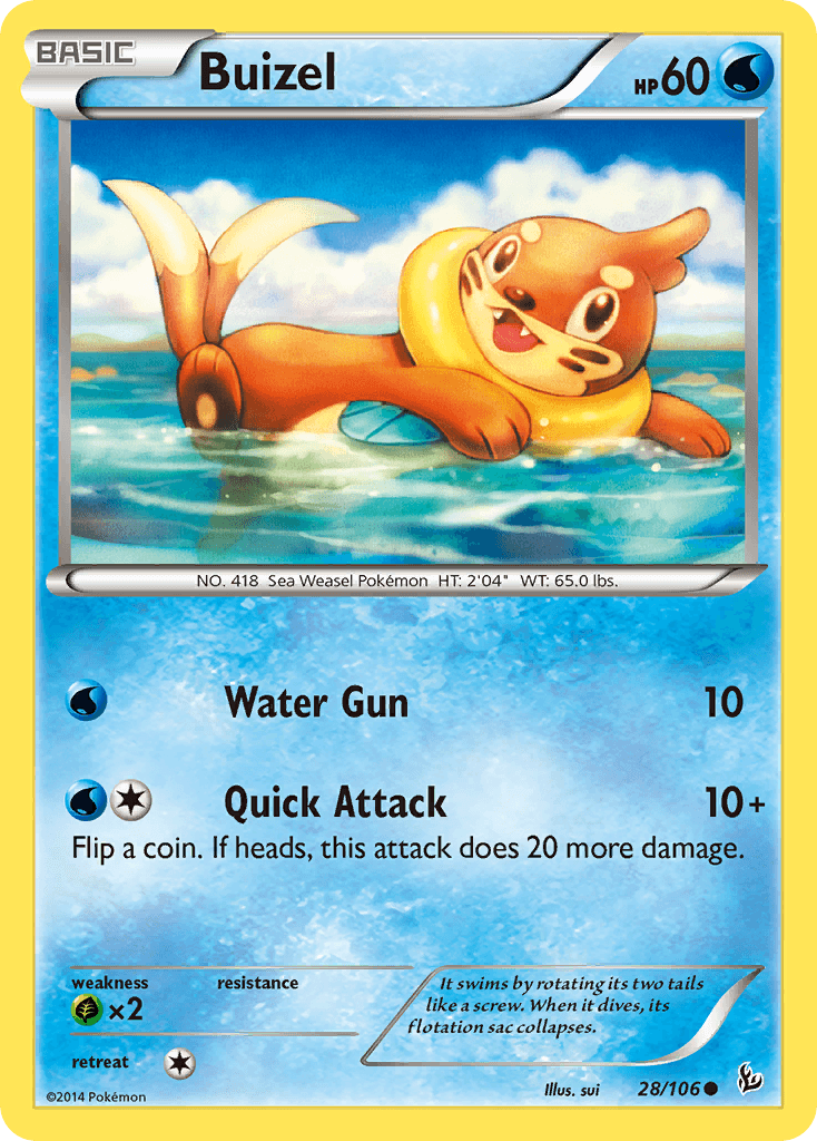 Buizel: Flashfire