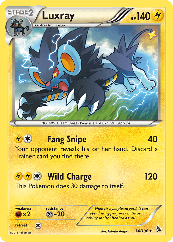 Luxray: Flashfire