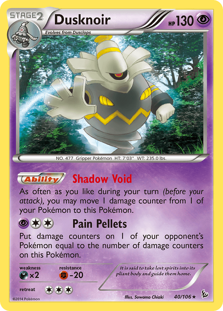 Dusknoir: Flashfire