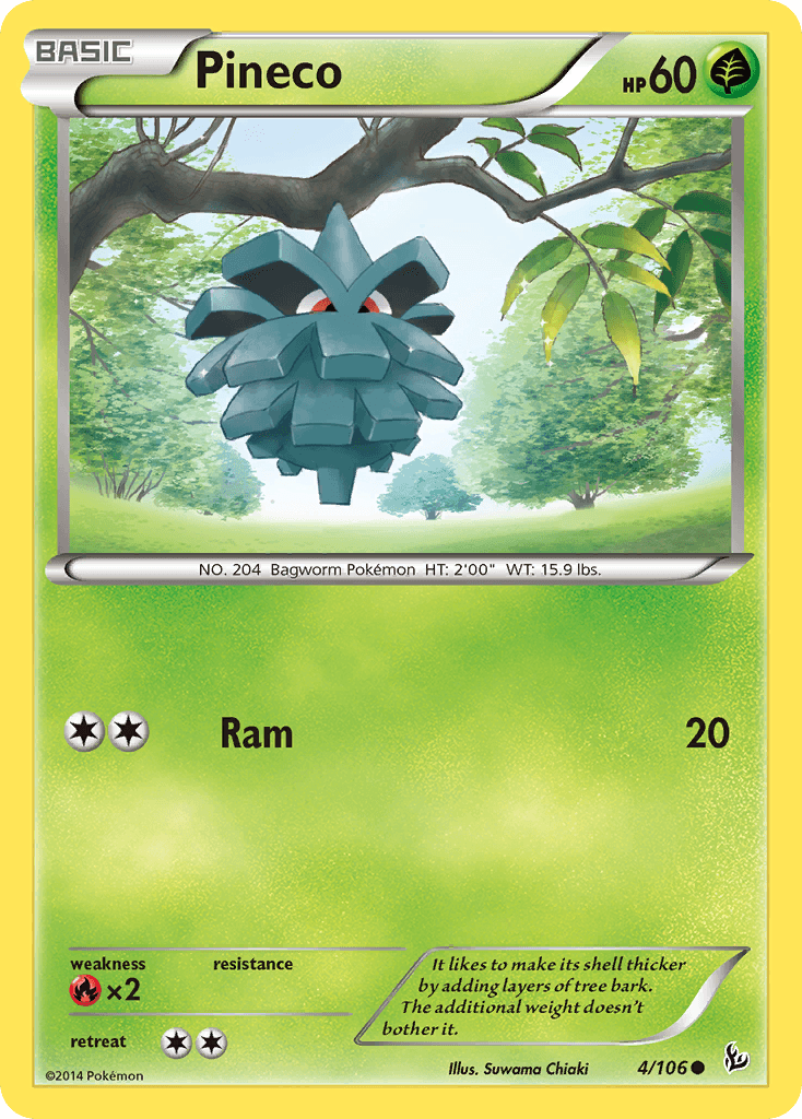 Pineco: Flashfire