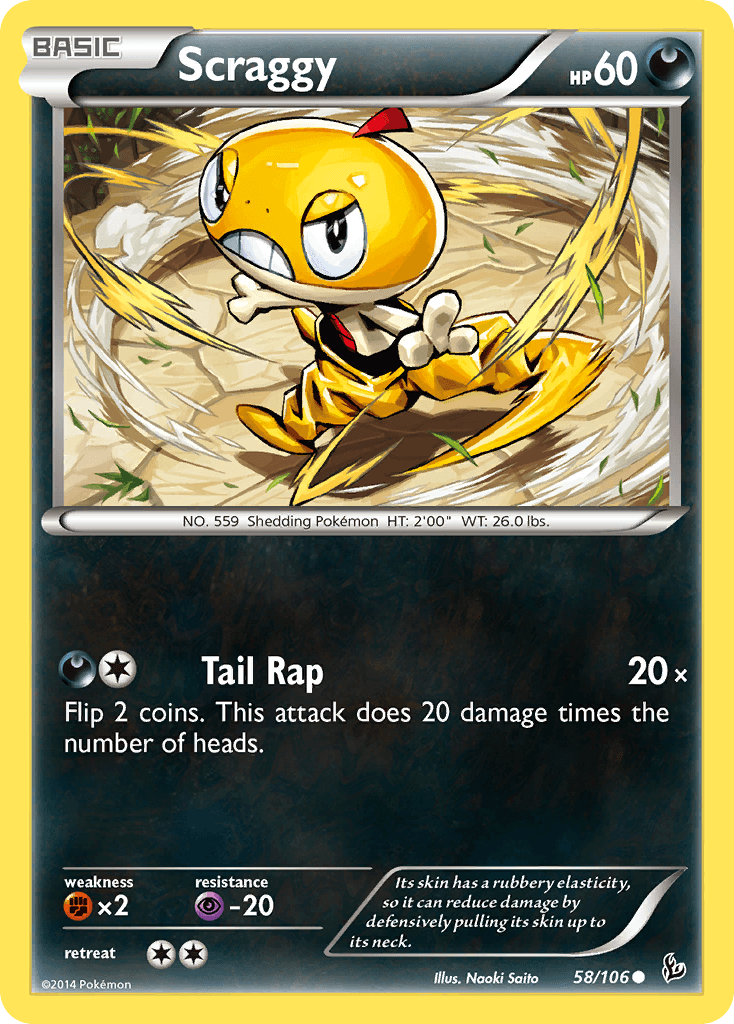 Scraggy: Flashfire