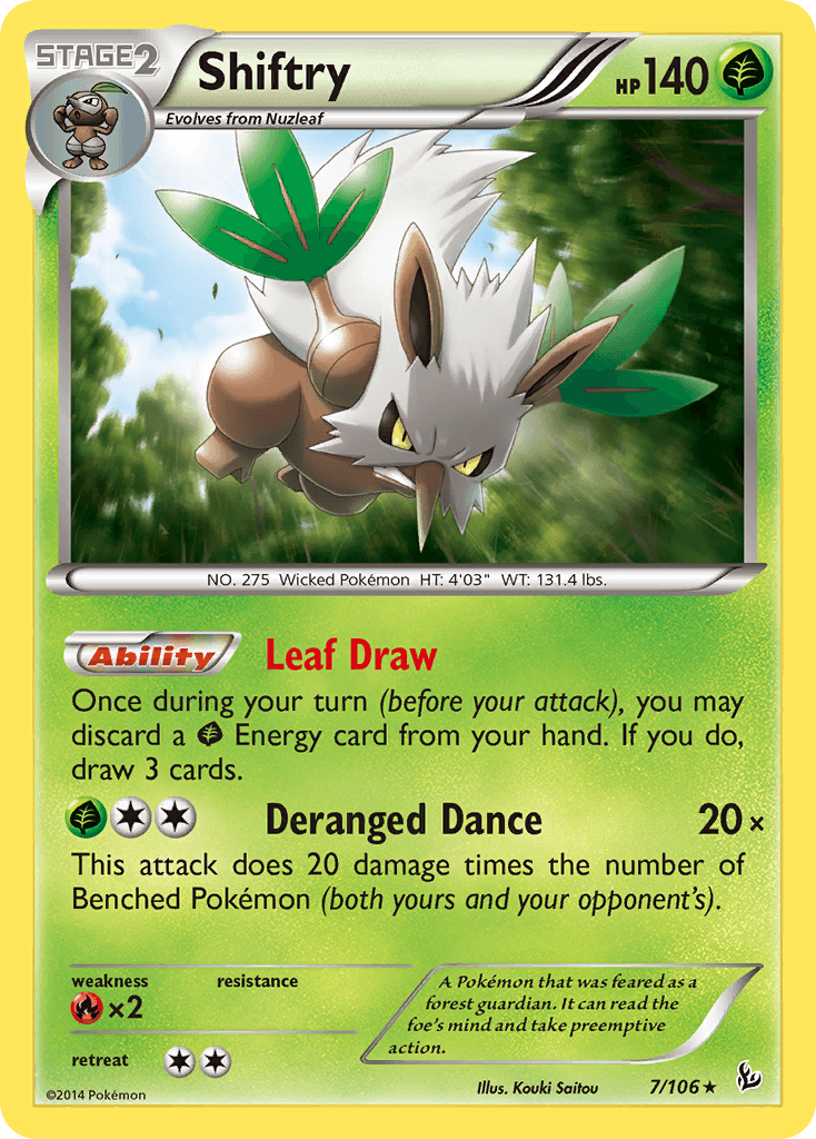 Shiftry: Flashfire