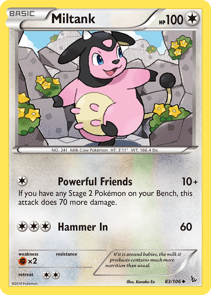 Miltank: Flashfire
