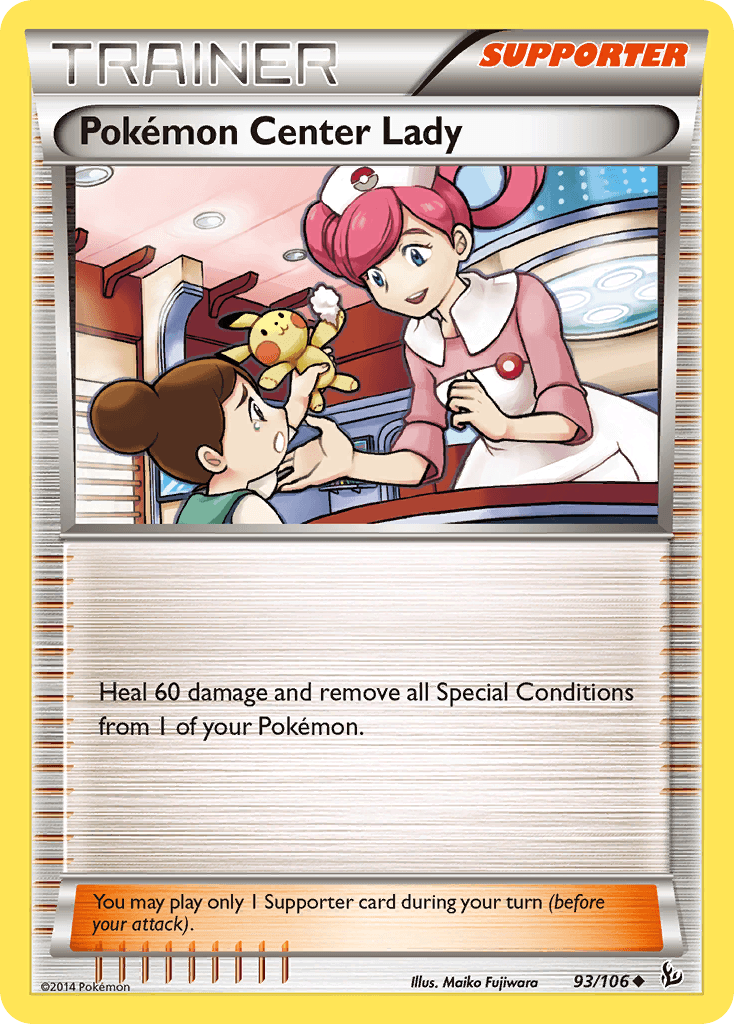 Pokémon Center Lady: Flashfire