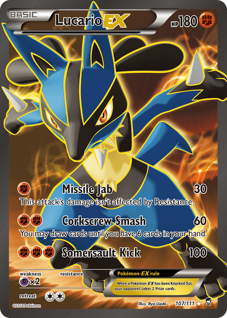 Lucario-EX: Furious Fists