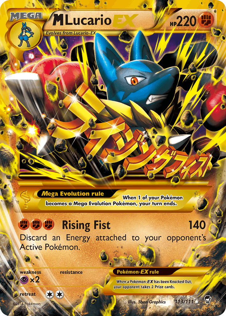 M Lucario-EX: Furious Fists