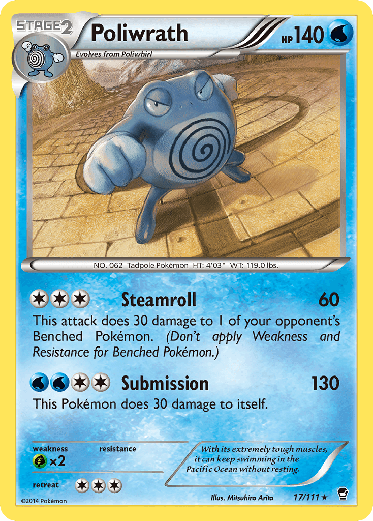 Poliwrath: Furious Fists