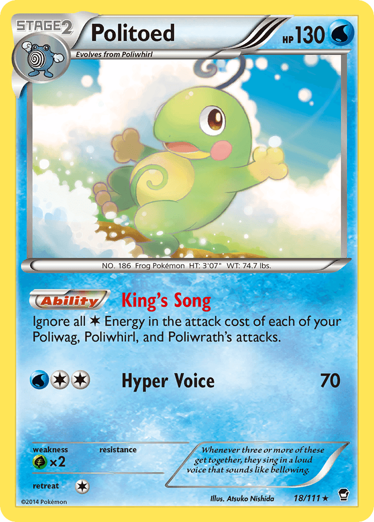Politoed: Furious Fists