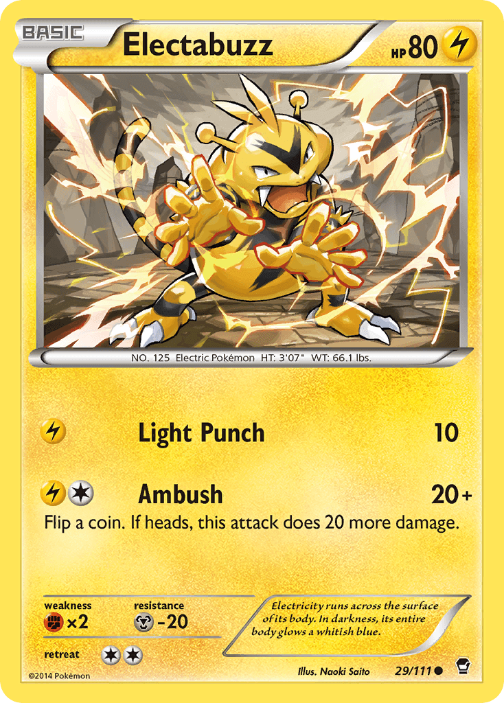 Electabuzz: Furious Fists