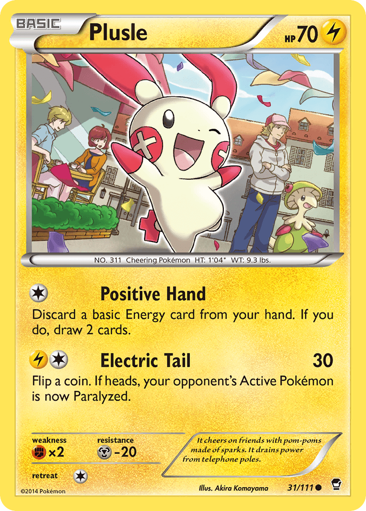 Plusle: Furious Fists