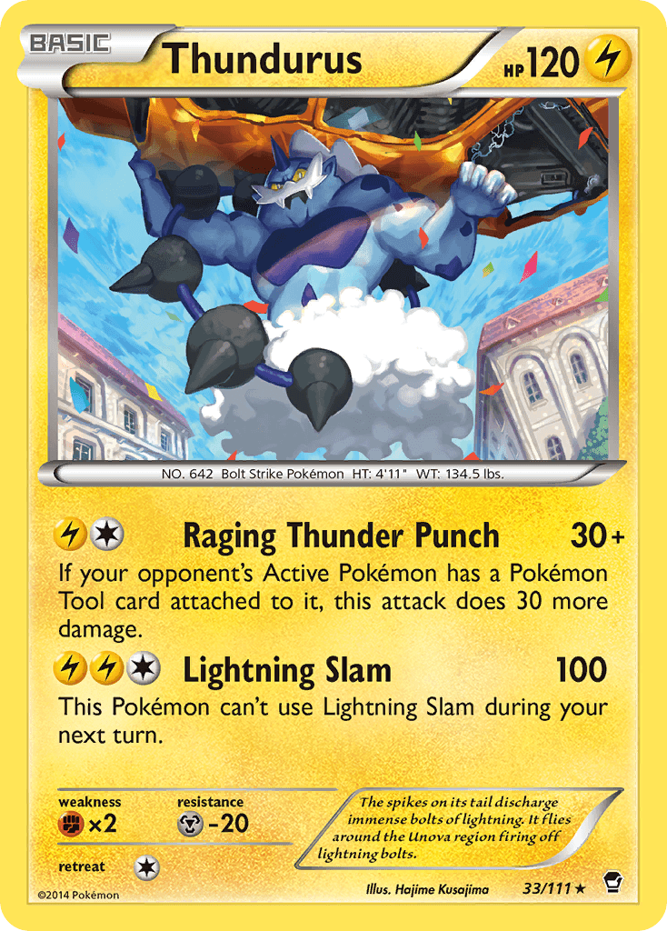 Thundurus: Furious Fists