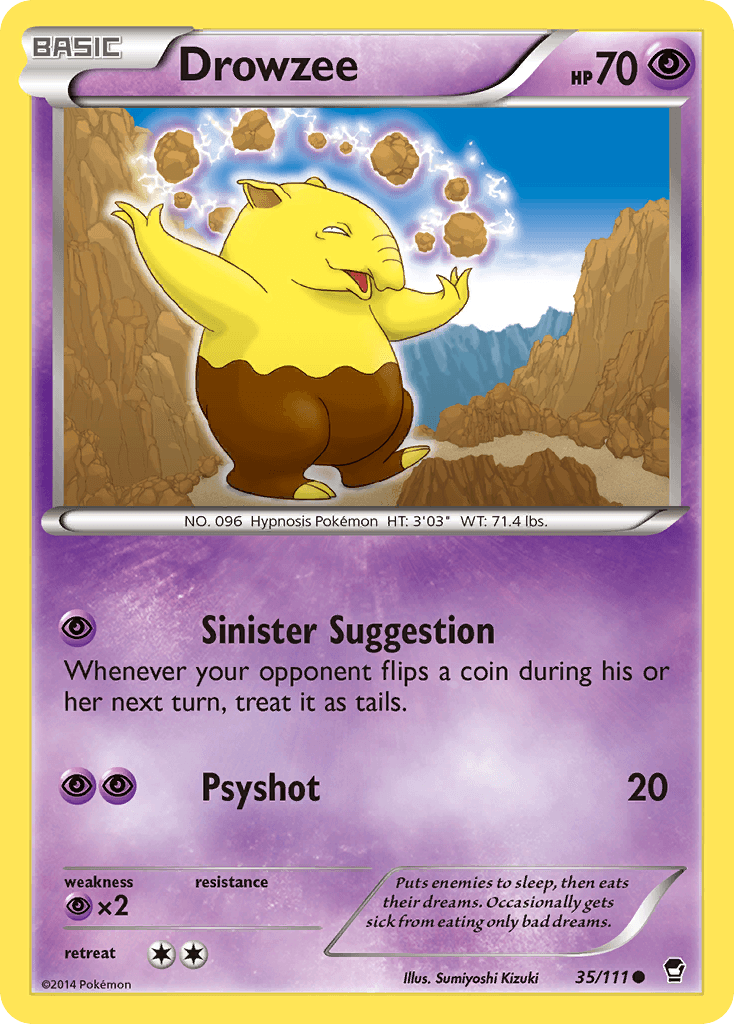 Drowzee: Furious Fists