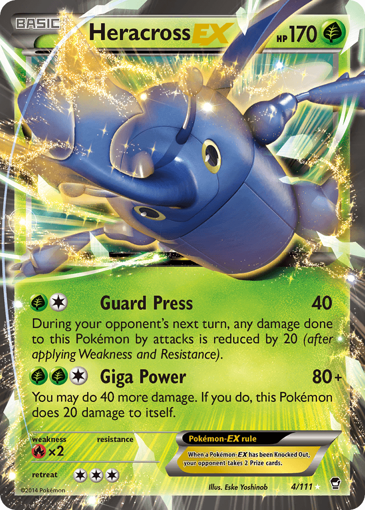 Heracross-EX: Furious Fists