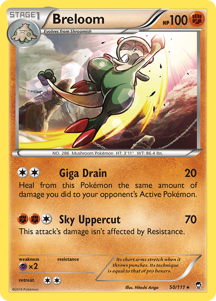 Breloom: Furious Fists