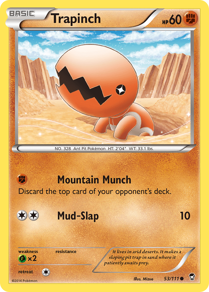 Trapinch: Furious Fists