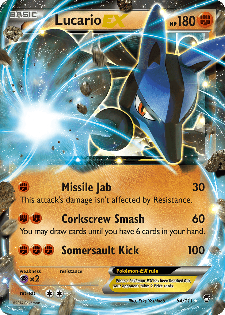 Lucario-EX: Furious Fists
