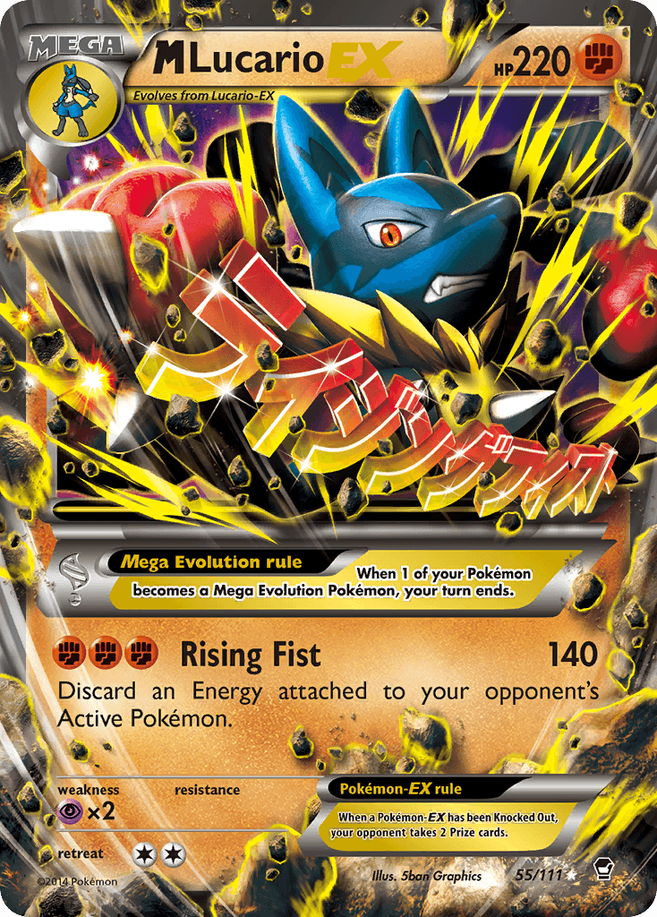 M Lucario-EX: Furious Fists