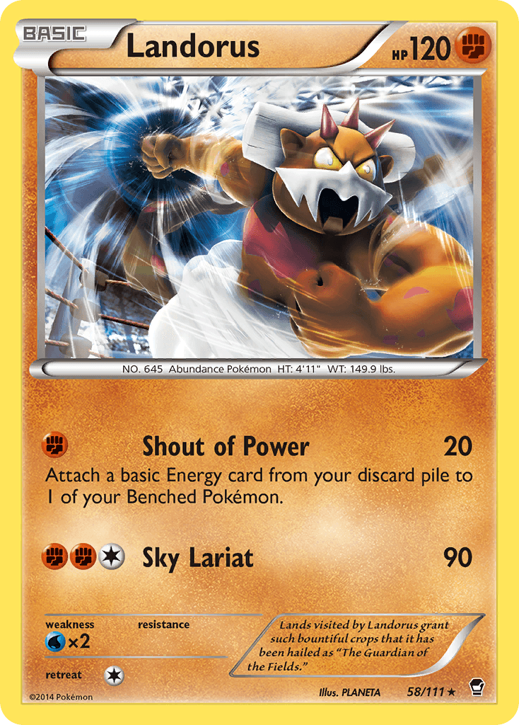 Landorus: Furious Fists