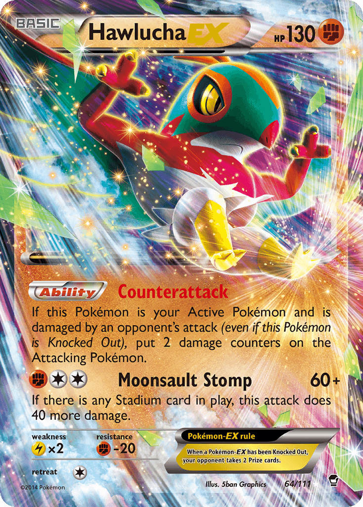 Hawlucha-EX: Furious Fists