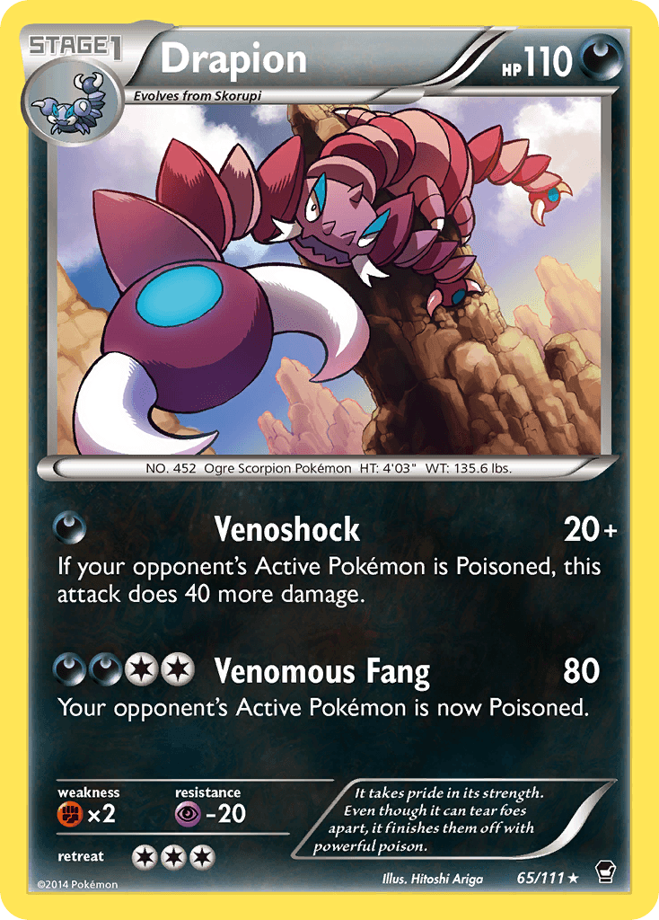 Drapion: Furious Fists