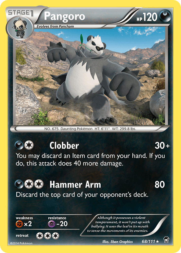Pangoro: Furious Fists