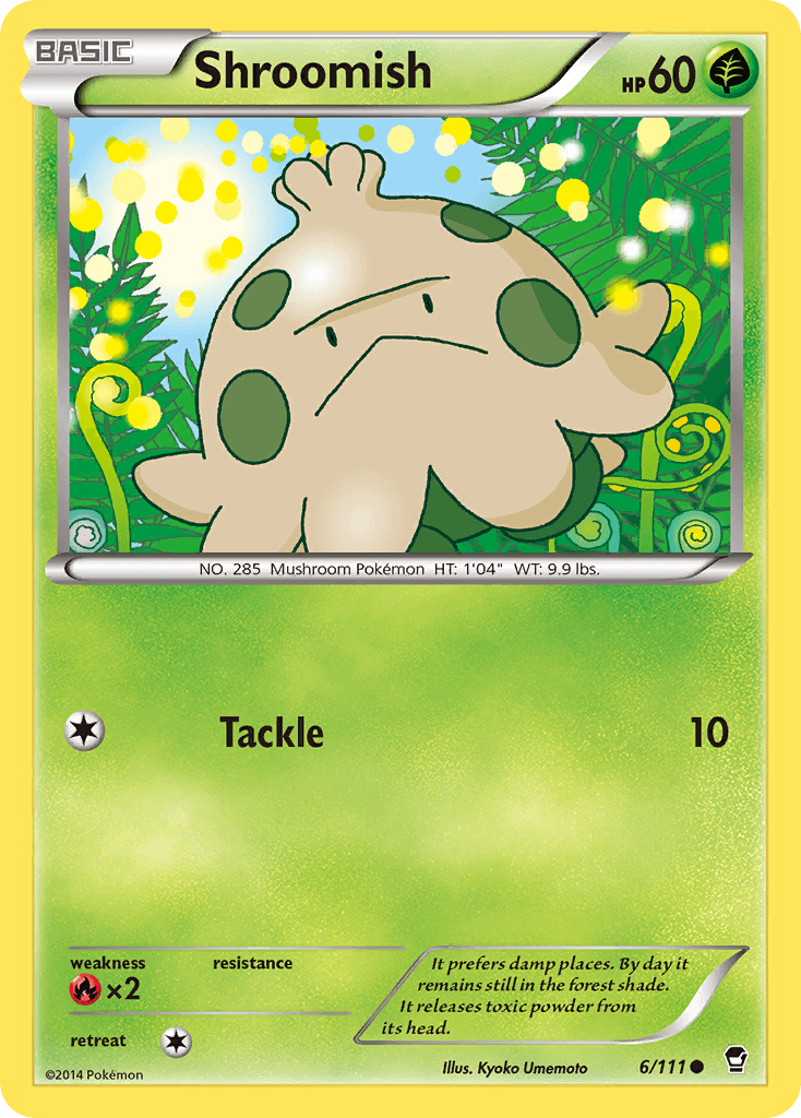 Shroomish: Furious Fists