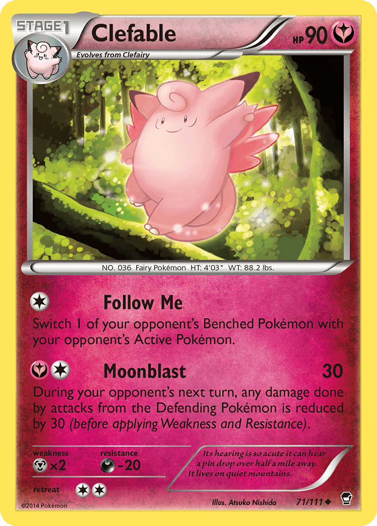 Clefable: Furious Fists
