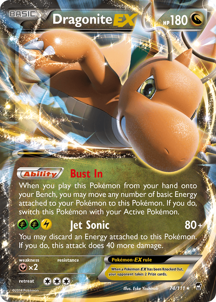 Dragonite-EX: Furious Fists