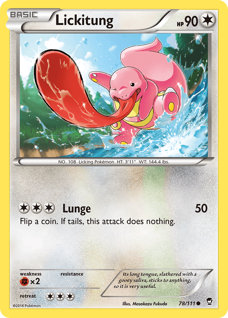 Lickitung: Furious Fists