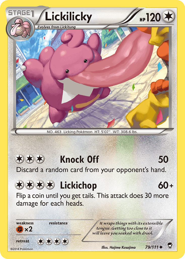 Lickilicky: Furious Fists