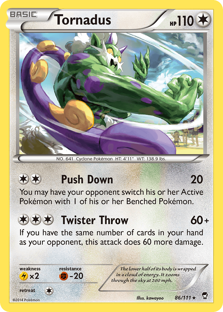 Tornadus: Furious Fists