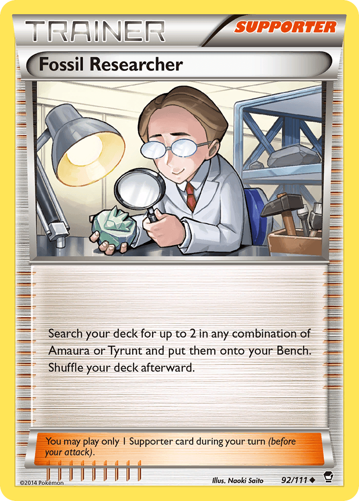 Fossil Researcher: Furious Fists
