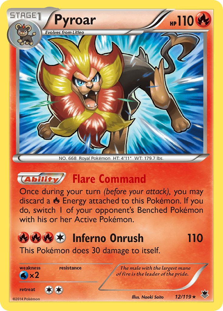 Pyroar: Phantom Forces