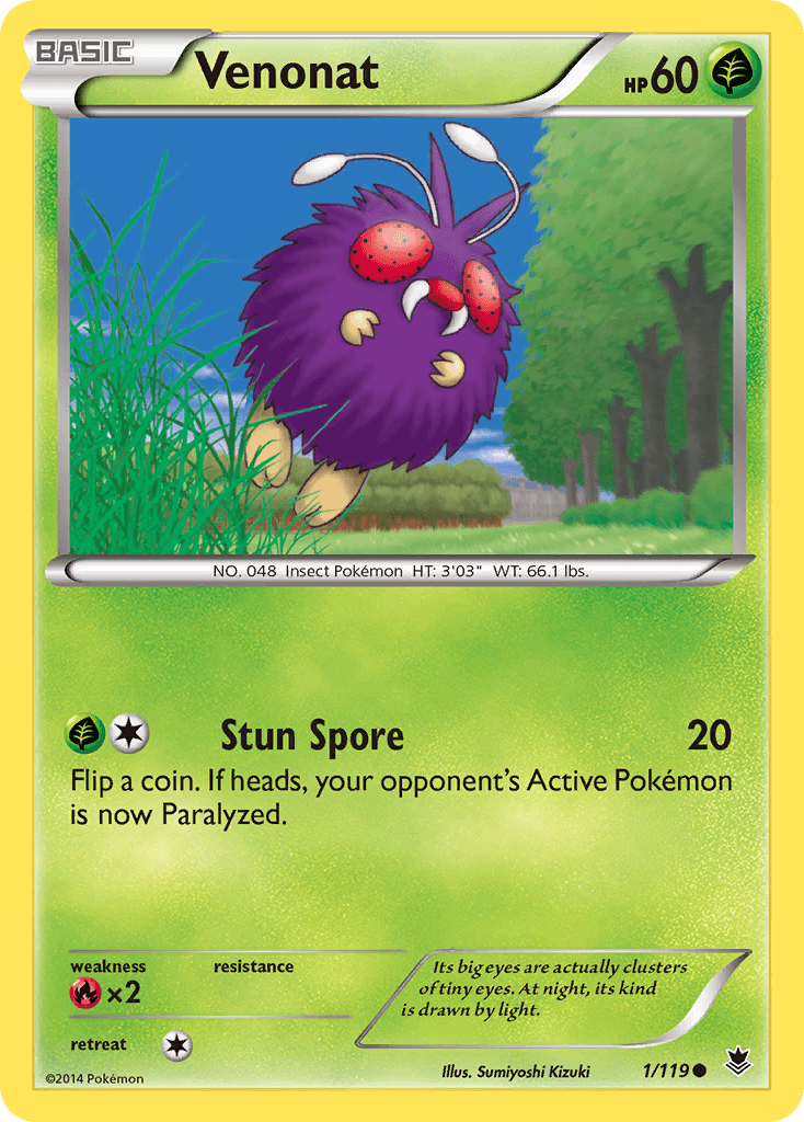 Venonat: Phantom Forces