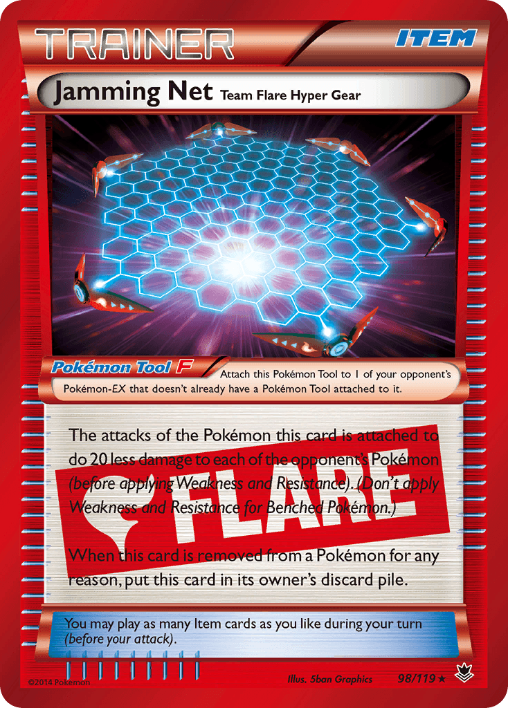 Jamming Net Team Flare Hyper Gear: Phantom Forces