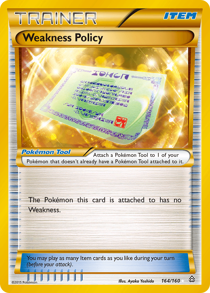 Weakness Policy: Primal Clash